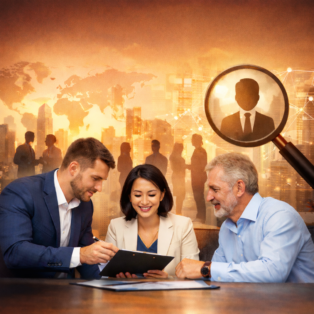 Build stronger teams with a service designed for precision, speed and business impact.